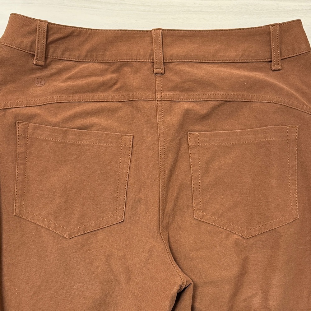 lululemon Women's Brown Wide Leg Pants - Picture 3 of 3